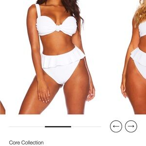 Beach Riot Core Collection Daisy Bottom White - Medium